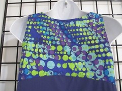 TITLE NINE 🌸 SIZE XS==BLUE / PERFORMANCE KNIT / POP OVER A-LINE DRESS