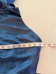 Lulus Exceptional Status Blue Halter Backless Slip Midi Dress Size S