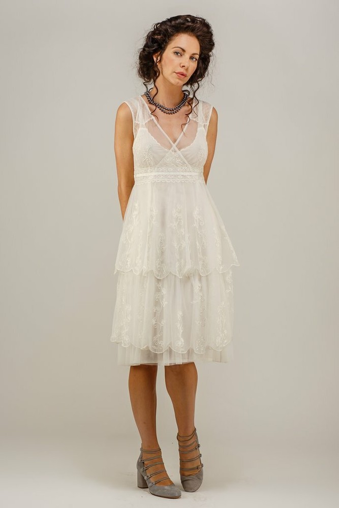 Nataya Dress Titanic Style Nostalgic Flirty Age of Love 236 Sz XLg