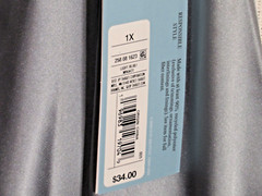 Future Collective Light Blue Sleeveless Satin Evening Gown Women&rsquo;s 1X