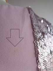 V Very pink silver sequined evening dress full length ballgown prom party UK10