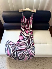 Emilio/ Pucci Silk Print Dress