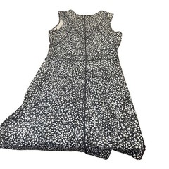 Title Nine Athletic Dress Size Small Black White Dot Print Sleeveless Athletic