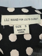 Anthropologie Lili Wang for Lili&rsquo;s Closet Polka Dot Shift Dress-S