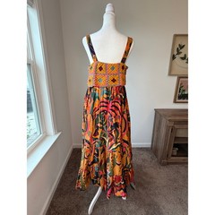 Farm Rio Crochet Maxi Dress