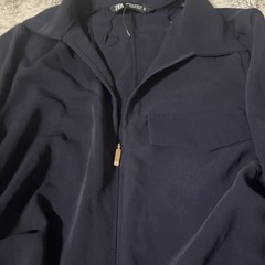 ZARA BASIC Womans Long Sleeve Long Tunic Shirt Dress Size XS (READ)
