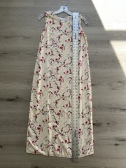1990s Y2K Style Yellow Floral Midi Dress Medium Cottagecore Grunge Fairy Scoop