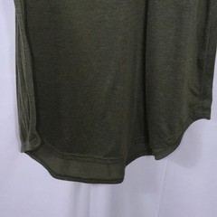 Olive Green Racerback Tank Dress / Coverup XL