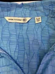 NEW Shore To Summit Dress Sun Protection Lightweight Blue Sea Mist Outdoor XL