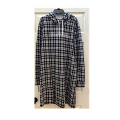 Tommy Hilfiger Plaid Hoodie Dress