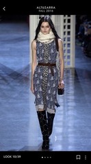 Altuzarra FW 2016 Runway Mixed Print Paisley Floral Midi Dress IT 40 / US 4