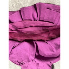 Keepsake The Label Open Back Mini Dress Womens Small Fushia Party Criss Cross