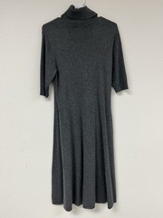 Ralph Lauren Long Sleeved Turtleneck Dress Size Large Navy Blue
