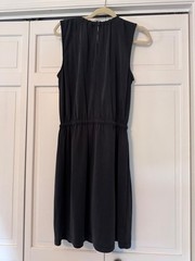 NWT – Loft Drawstring Dress (Dark Grey) Size Small