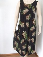 Jostar, Travel Knit Dress, long A-Line, Tank, Stretchy NO-IRON poly/span. 002