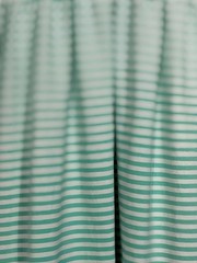 Awe Knots Smocking Company Sleeveless Striped Dress Large