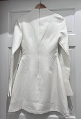 Odd Muse The Ultimate Muse Split Sleeve Minidress with Pockets White XS NWT