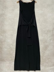Norma Kamali jersey maxi dress size 2XL capsule minimalist chic old money