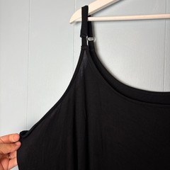Torrid Super Soft Knits Black Handkerchief Hem Dress Plus Size 6 6X 30 14787293
