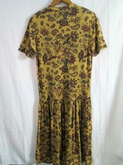 Outback Red 🥑 Size Small 🥑Polyester/Cotton Blend 🍐Paisley Dress🌙