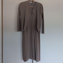 Pleats Please Issey Miyake Set Up Jacket Dress Size 3