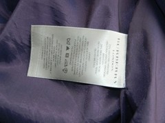 BURBERRY London Plum Short Sleeve Belted Dress Size US 8 Simple Elegance!
