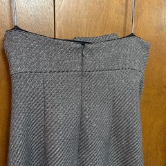 Monogram Banana Republic Metallic Tweed Strapless Cocktail Dress – Size: 8 – NWT