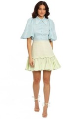 LEO LIN Cambridge Mini Colour Block Summer Dress Casual AU Size 12 Preloved