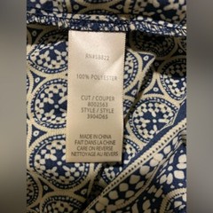 Max Studio Boho Tiered Halter Maxi Dress, XL Geometric Print Ruffle Straps