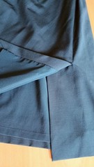 $448 NWT Theory Stretch Wool Long Sleeve Dark Green Sheath Any Occasion Dress 4