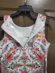 London Times Womens 2 Floral Medallion Print Shift Dress Lightweight Summer Boho