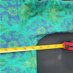 NWT Fresh Produce Talavera Boca Floral Geometric Print Midi Dress Size XL Blue