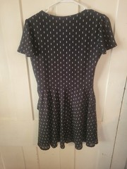 Abercrombie & Fitch Black White Dot Dress Womens Size Small S