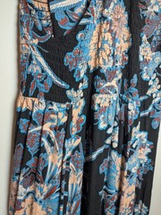 Free People Women&rsquo;s Size S/P Through The Vine Maxi Dress Boho Whimsical