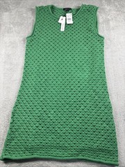 NWT Sanctuary Women&rsquo;s Slip Lined Summer Shell Eco Natural Dress Green Size XL