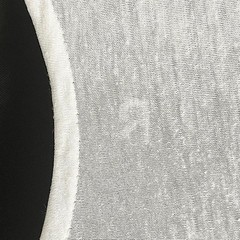 50 45rpm Dress Pintuck Embroidery R Logo White M