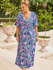 NWT LILLY PULITZER SIZE SMALL MANUELA MAXI DRESS *YOU&rsquo;VE BEEN SPOTTED* $228