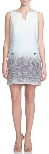 * NWT Cynthia Steffe – Bailey Sleeveless Tweed Dress – Cool Blue 10