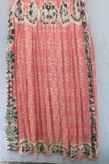 Bhanuni by Jyori Anthropologie Beaded Floral Maxi Dress-Medium-Cottagecore-Boho