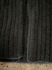 Aerie Ribbed Long Sweater Dress Turtleneck Gray Medium