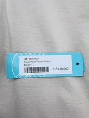 41 HAWTHORN Sleeveless Ponte Dress large