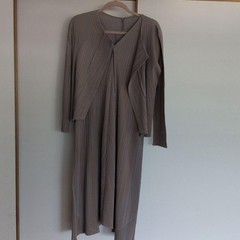 Pleats Please Issey Miyake Set Up Jacket Dress Size 3