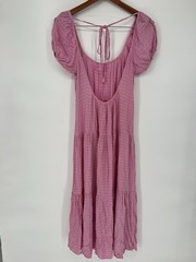 SOLID & STRIPED Pink The Robin Cover-Up Dress Size S