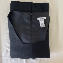 JG Hook Black Linen Sleeveless Shift Dress 14