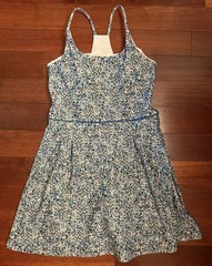 Sage Collective Tennis Dress Womens Medium Floral Green Mini Athletic