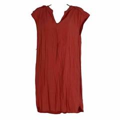 Attention Dress Women&rsquo;s Small Tunic Shift Sleeveless V Neck Lightweight Pockets