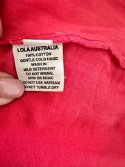 Lola Australia Women&rsquo;s Pink Smocked Back Waist V-Neck Dress Size M Pockets