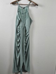 Womens Chic Me Light Green Sleeveless Summer Dress Size Large New No Tags
