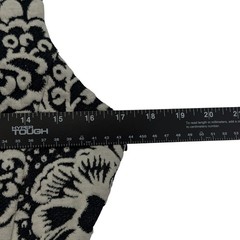 Anthropologie Ettwa Dress Womens S Floral Jacquard Fit Flare Sleeveless