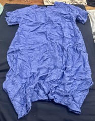 Dress To Kill One Size Crinkled Periwinkle Lagenlook Dress NWOT